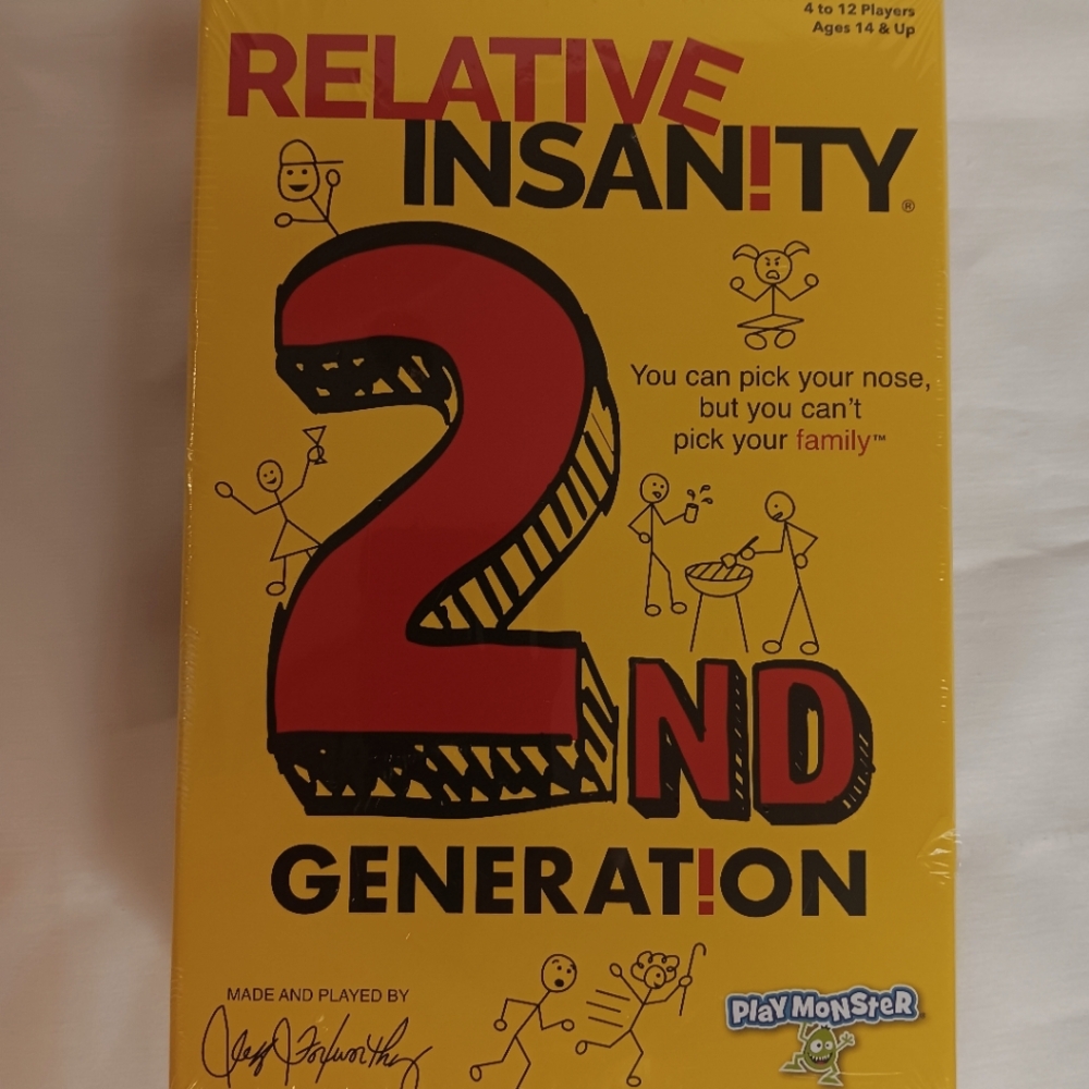 Relative Insanity 2nd Generation Game, by Jeff Foxworthy